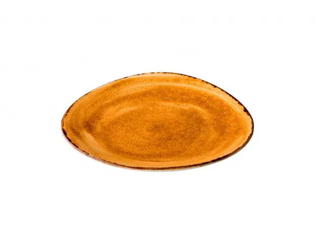 Jersey bord driehoek Oranje 21 cm 6 stuks