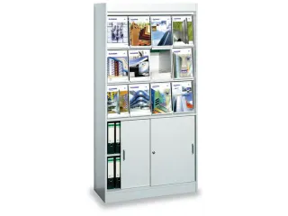 folderkast,HxBxD 1910x970x420mm,12xfoldervakken,v. DIN A4 - 1