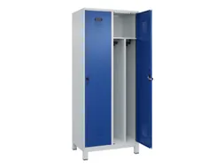 locker voor scheiding van kleding,HxBxD 1950x800x500mm,2vak