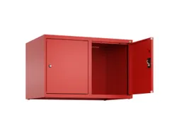 opzetkast,v. locker,2vak.,vak B 400mm,HxBxD 500x800x500mm,cilinderslot
