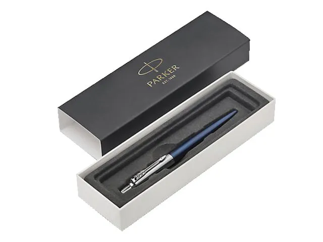 Balpen Parker Jotter Royal blue CT medium Giftbox