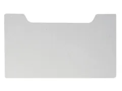 Afdekplaat Exacompta A4 dwars grijs