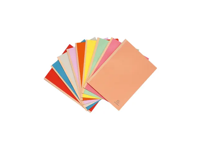 Mappen Met Linnen Rug Forever 320g/m2 -24x32cm- Assorti 25 Stuks