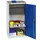 Gereedschapskast 1000x500x500mm 1legbord 2laden Ral7035 Front Ral5010