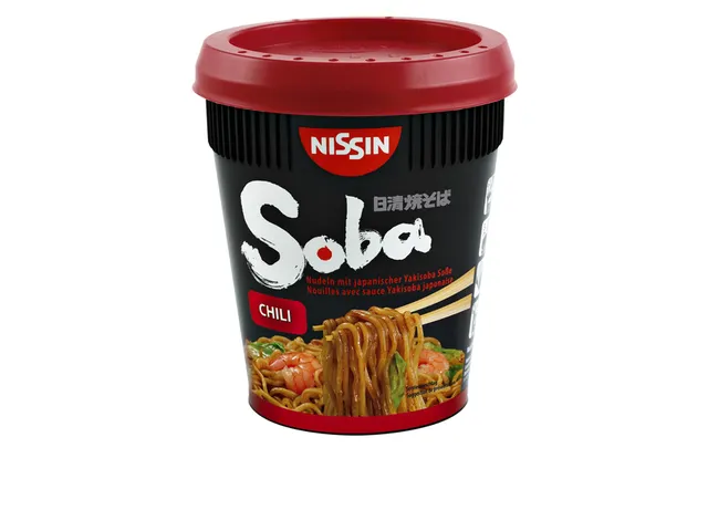Noodles Nissin Soba chili cup