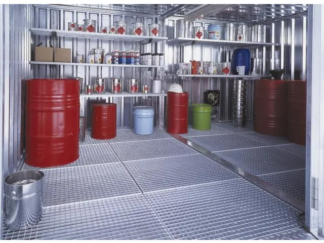 Container Voor Aquatoxische en Brandbare Stoffen 2570x4075x2075mm