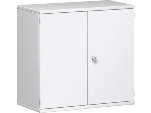 kantoorkast,HxBxD 770x800x430mm,decor romp wit,decor front wit