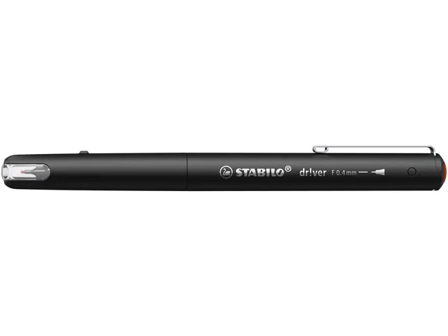 Fineliner STABILO dr!ver Fijne punt 0.4 mm Rood