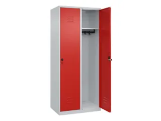 locker,HxBxD 1850x800x500mm,2vak,vak B 400mm,draaigrendel - 1