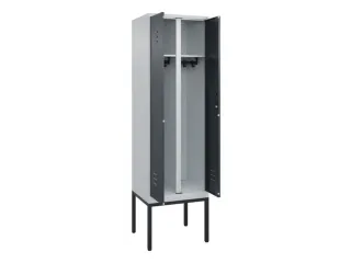 locker voor scheiding van kleding,HxBxD 2120x600x500mm,2vak - 2