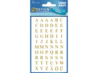 letteretiket Z-design Home pakje a 2 vel goud - 1