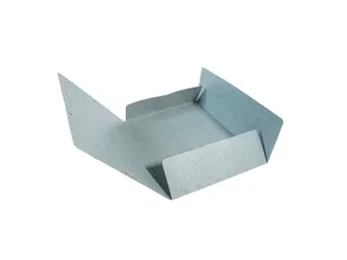 Elastomappen A4 glanskarton 3 kleppen monobloc-Grijs - 4