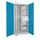 verticale kast,HxBxD 1950x1000x600mm,RAL7035,front RAL5012