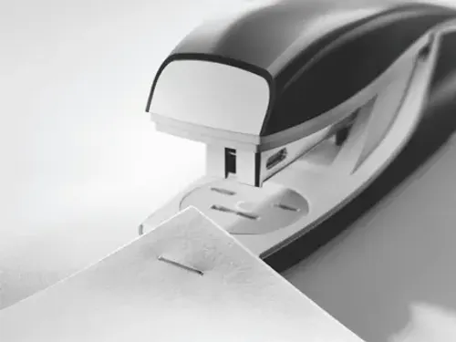 NeXXt Style nietmachine, satijn zwart