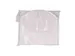 Koksmuts Grande Lux non woven viscose Wit 30cm geperf. kroon 50 stuks
