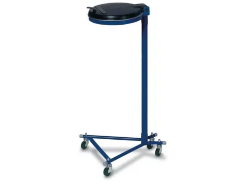 Afvalverzamelaars Verrijdbaar 1000x500x530mm 120 liter Zak Blauw