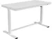 Bureau Assis-Debout Réglable Plastique Blanc 140cm