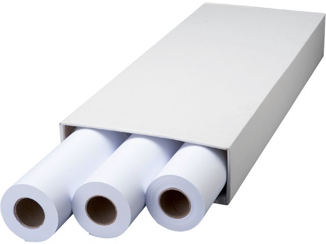 Inkjetpapier Fastprint Plot 610mmx50m 80 Gram | Papierwaren.nl