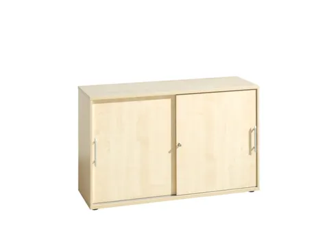 schuifdeurkast,HxBxD 748x1200x400mm,1xhouten vloer,stanggreep