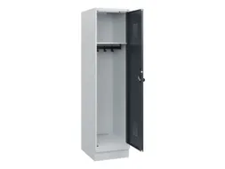 schoollocker,HxBxD 1630x400x500mm,1vak,vak B 400mm,draaigrendel,sokkel
