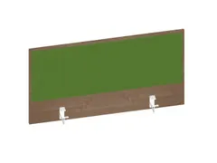 baliepaneel,v. bureau,aanbouw achter,B 1000mm,NT-cherry,BN7048-groen