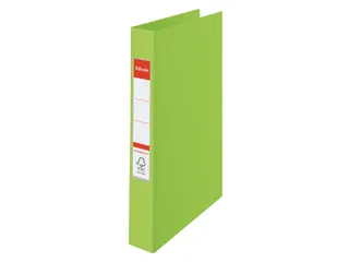 Ringband Esselte 4 rings O-mech A4 25mm Pp Groen - 1
