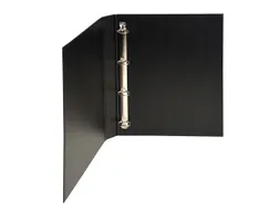 Ringmap A4 P 4 ringen 25mm Zwart