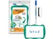 Whiteboard Bic Velleda 21x31cm inclusief stift en wisser recycle