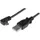 1m Micro-USB oplaad en sync kabel M/M haaks naar rechts