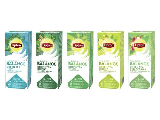 Thee Lipton Balance green tea mint 25x1.5gr