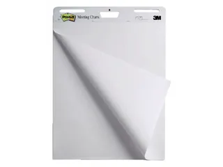 Meeting chart 3M Post-it 559 Super Sticky 635x762mm blanco - 1