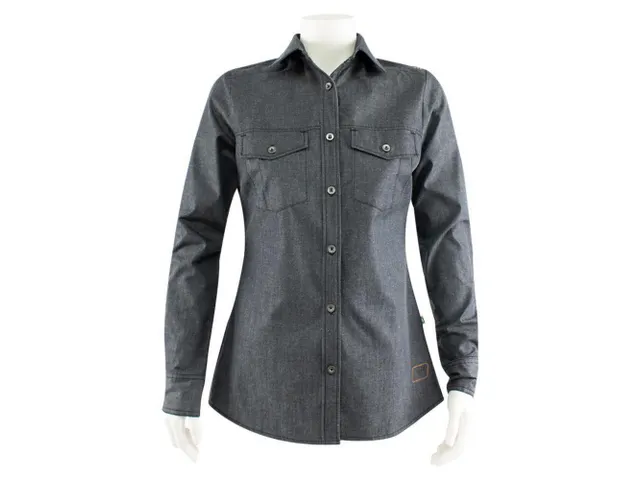 T'riffic dames werkhemd, zwart, maat 2XL, per stuk