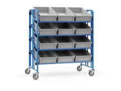 Bakkenwagen 2896 met 12 bakken