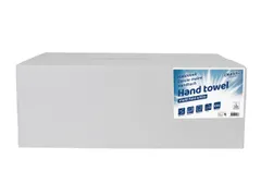 Handdoek Cleaninq I-vouw 2-laags 206x240mm 25x150 stuks wit