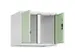 opzetkast,v. locker voor scheiding van kleding,2vak.,vak B 300mm