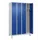 locker voor scheiding van kleding,HxBxD 1950x1200x500mm,4vak