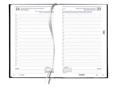 Agenda 2026 Quantore court 1 jour/1 page noir