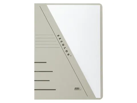 Insteekmap Djois Secolor A4 recycled 250gr grijs