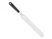 EMGA Glaceermes RVS met Zwart handvat 245mm