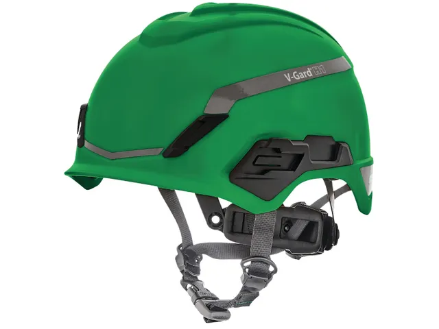 MSA V-Gard H1 Novent veiligheidshelm Donker groen