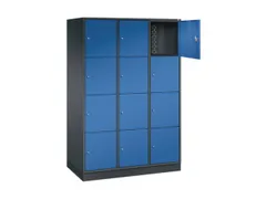 grootvolume-lockersysteem,HxBxD 1950x1220x600mm,3x4vakken,cil.-slot