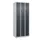 dubbeldekse locker,HxBxD 1850x750x500mm,3x2vak.,vak B 250mm