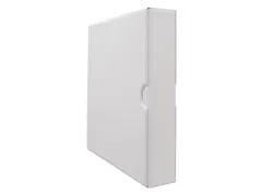 ringmap-set,1ringmap en 1verpakkingskarton,DIN A4,rug B 72mm,PVC,wit