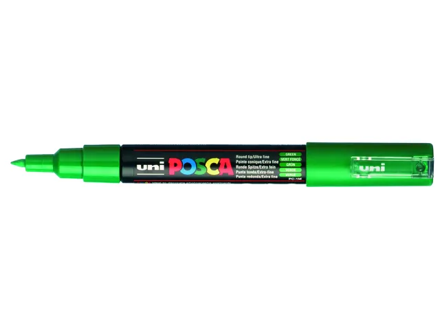 Verfstift Posca PC1MC Extra Fijne punt 0,7-1,0mm donkergroen