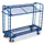 Bijzetwagen 2 Etages Draadgaas 250kg Laadvlak 1320x537mm