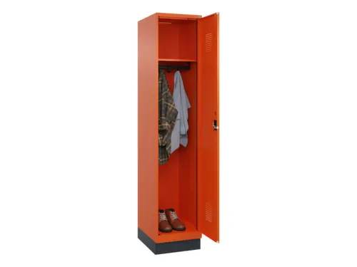 locker,HxBxD 1950x400x500mm,1vak,vak B 400mm,cil.-slot,sokkel