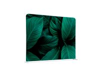 Scheidingswand Textiel 150x150cm Botanical Green Leaves