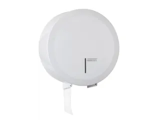 Toiletpapier Dispenser voor Midi Jumborol Toiletpapier Metaal Wit - 2