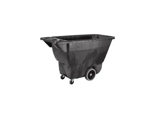 Kantelwagen 400 Liter Zwart 204Kg - 1