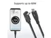 Kabel ACT USB-C standaard naar USB-C hoek boven/beneden 10Gbps 1m
